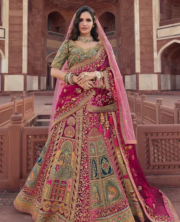 designer bridal lehenga for wedding